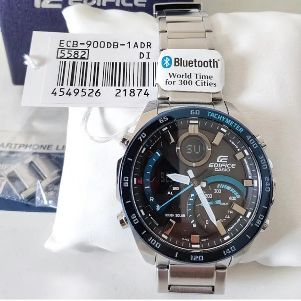 Чоловічий годинник Casio Edifice ECB-900DB-1B