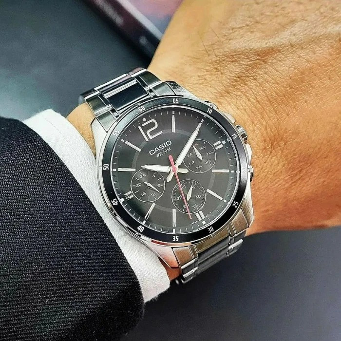 Чоловічий годинник Casio MTP-1374D-1A