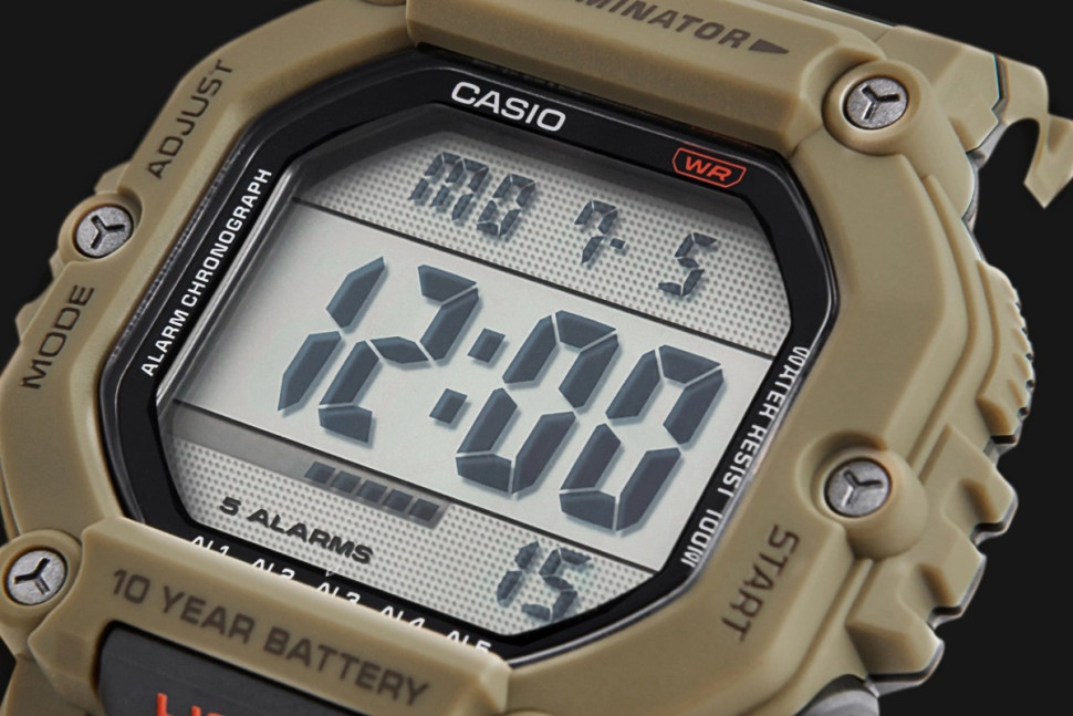 Чоловічий годинник Casio AE-1600H-5A