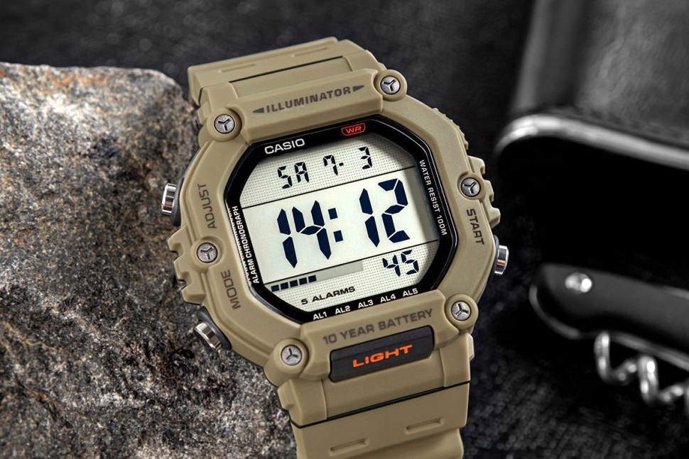 Чоловічий годинник Casio AE-1600H-5A