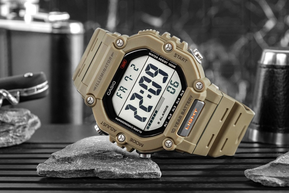 Чоловічий годинник Casio AE-1600H-5A