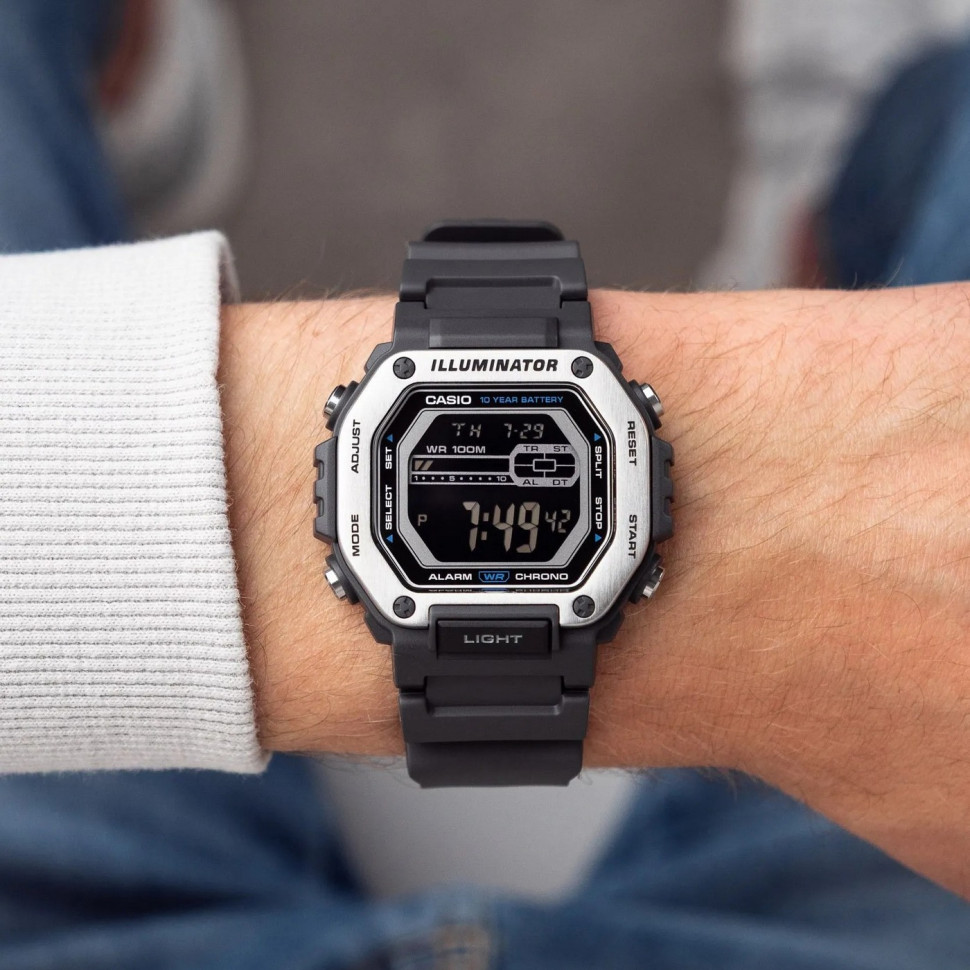 Чоловічий годинник Casio MWD-110H-8B