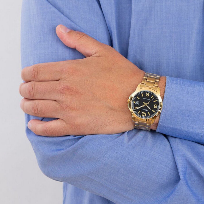 Чоловічий годинник Casio MTP-V004G-1B