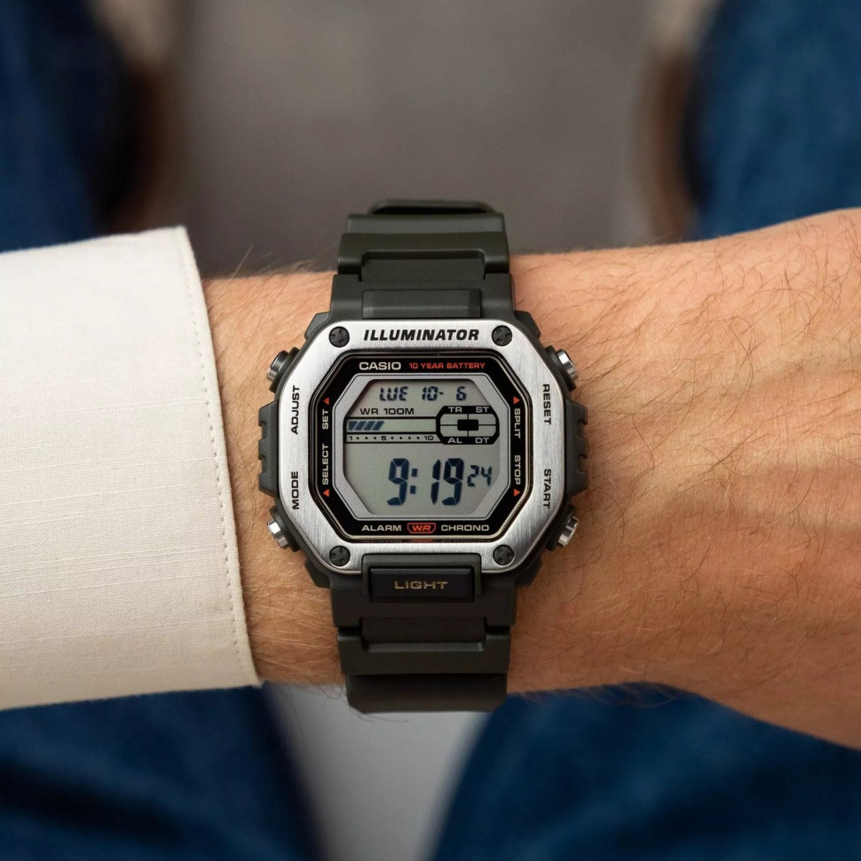 Чоловічий годинник Casio MWD-110H-3A