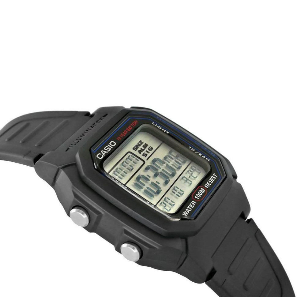 Чоловічий годинник Casio W-800H-1A