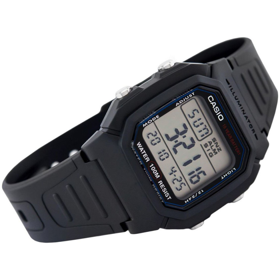 Чоловічий годинник Casio W-800H-1A